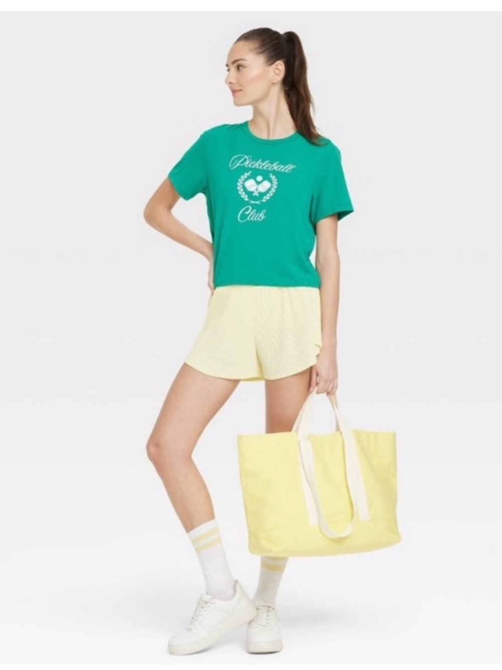 all in motion Green Pickleball Club Short Sleeve Tee
